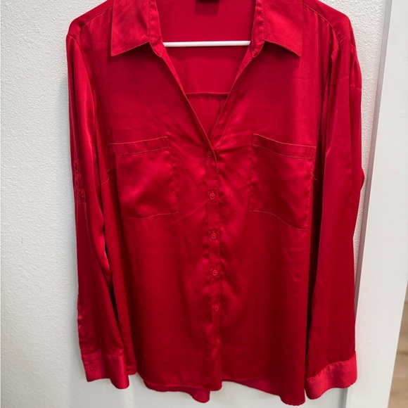 Express Tops - Express Red Women's Top